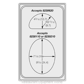 Vollrath 8240210 Adapter Plate