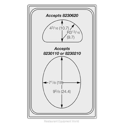 Vollrath 8240216 Adapter Plate