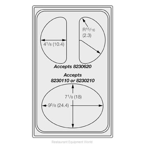 Vollrath 8240410 Adapter Plate