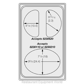 Vollrath 8240410 Adapter Plate