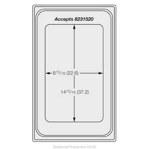 Vollrath 8240510 Adapter Plate