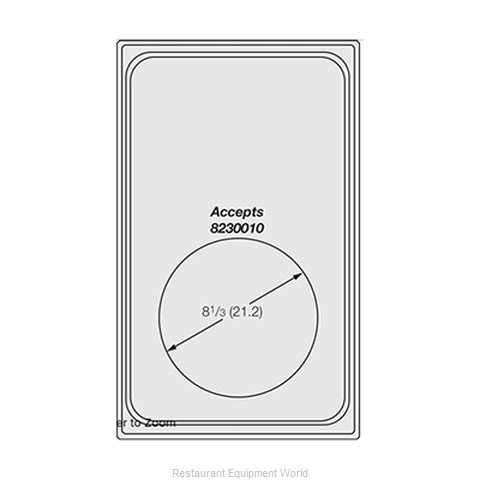 Vollrath 8240614 Adapter Plate