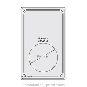 Vollrath 8240614 Adapter Plate