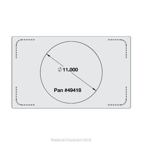 Vollrath 8242610 Adapter Plate