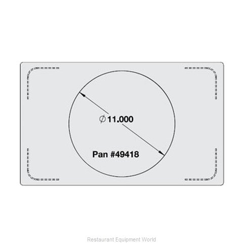 Vollrath 8242614 Adapter Plate