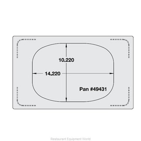 Vollrath 8242710 Adapter Plate