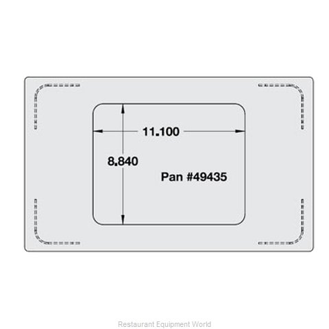 Vollrath 8242810 Adapter Plate