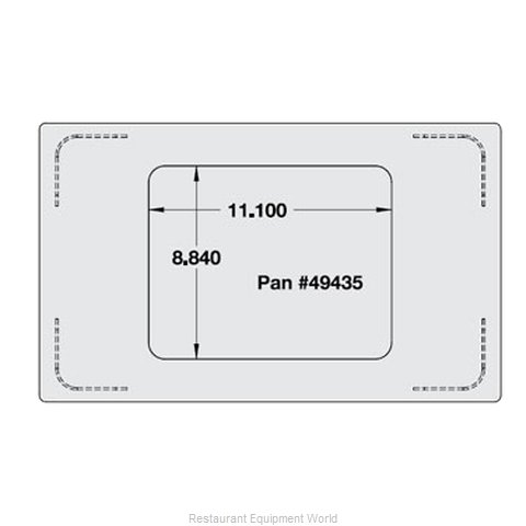 Vollrath 8242814 Adapter Plate