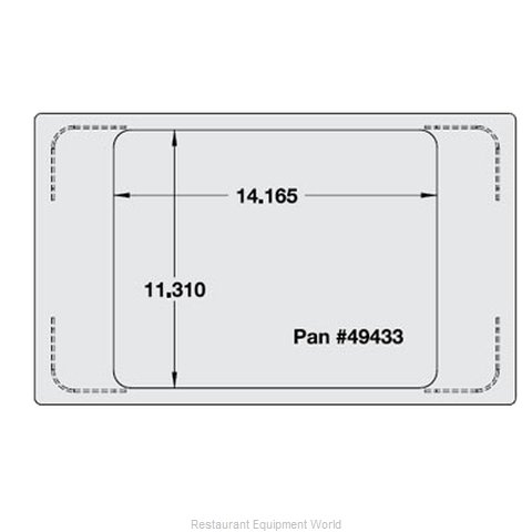 Vollrath 8242914 Adapter Plate