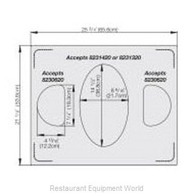 Vollrath 8250414 Adapter Plate