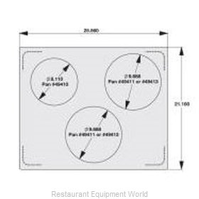 Vollrath 8250616 Adapter Plate