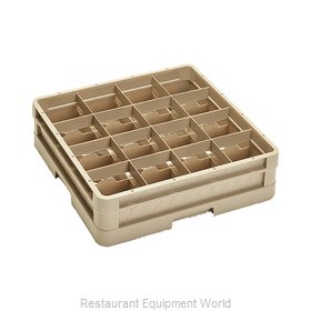 Vollrath CR4D Dishwasher Rack, Glass Compartment
