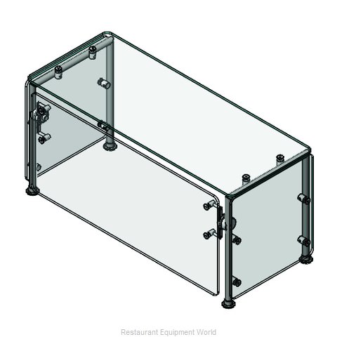 Vollrath FC-6BG-061C-HS Sneeze Guard, Stationary