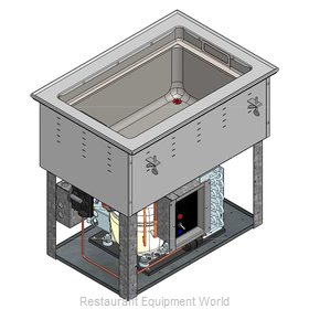 Vollrath FC-6HC-01120-AD Hot / Cold Food Well Unit, Drop-In, Electric