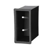 Dispensador de Tapas, Empotrado
 <br><span class=fgrey12>(Vollrath FMDL-2V Lid Dispenser, In-Counter)</span>