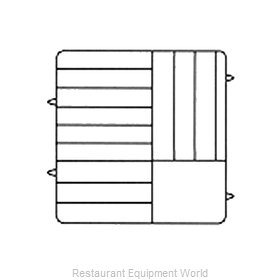 Vollrath PM1211-5 Dishwasher Rack, Plates