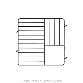 Vollrath PM1510-5 Dishwasher Rack, Plates