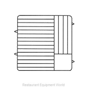 Vollrath PM1912-6 Dishwasher Rack, Plates