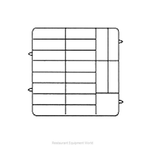 Vollrath PM2006-3 Dishwasher Rack, Plates