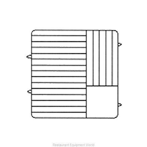 Vollrath PM2011-5 Dishwasher Rack, Plates