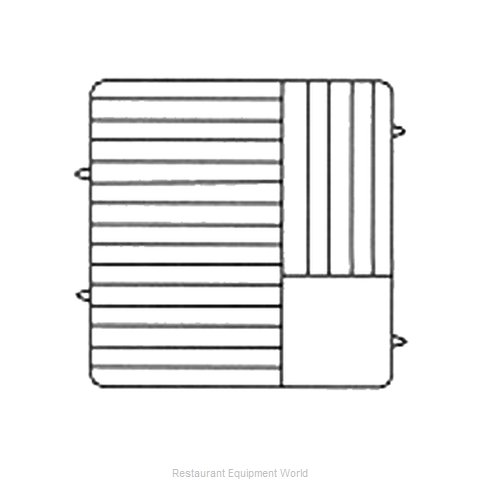 Vollrath PM2011-6 Dishwasher Rack, Plates