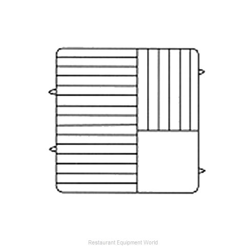 Vollrath PM2110-4 Dishwasher Rack, Plates