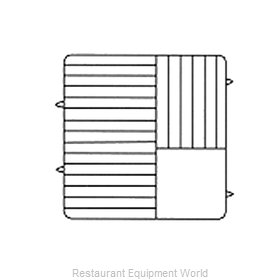 Vollrath PM2110-4 Dishwasher Rack, Plates