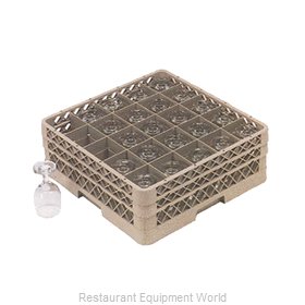 Vollrath TR6BB Dishwasher Rack, Glass Compartment