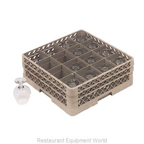 Vollrath TR8DDDD Dishwasher Rack, Glass Compartment