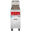 Freidora, Modelo de Piso, a Gas, Cuba Completa
 <br><span class=fgrey12>(Vulcan-Hart 1VK45A Fryer, Gas, Floor Model, Full Pot)</span>