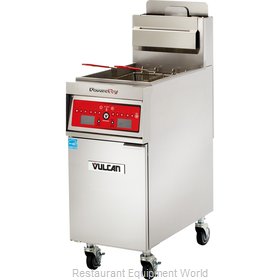 Vulcan-Hart 1VK85DF Fryer, Gas, Floor Model, Full Pot