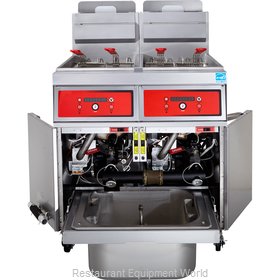 Vulcan-Hart 3VK45DF Fryer, Gas, Multiple Battery