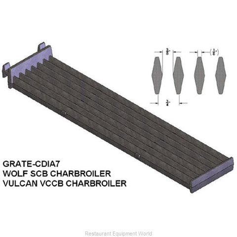 Vulcan-Hart GRATE CDIA7