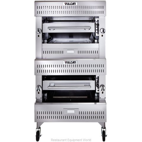 Vulcan-Hart VIB2 Broiler, Deck-Type, Gas