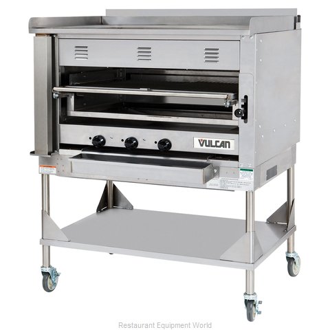 Vulcan-Hart VST4B Broiler, Deck-Type, Gas