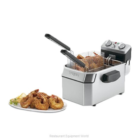 Waring WDF1000 Fryer, Electric, Countertop, Full Pot