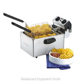 Waring WDF75RC Fryer, Electric, Countertop, Full Pot