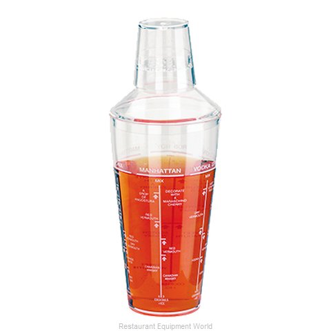 Paderno World Cuisine 41483-04 Bar Cocktail Shaker