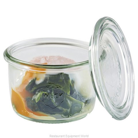Paderno World Cuisine 41589-20 Storage Jar / Ingredient Canister, Glass (Magnified)