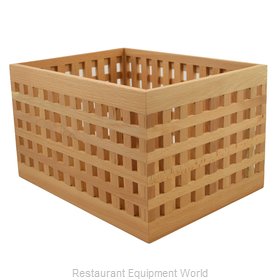 Paderno World Cuisine 42874-02 Bread Basket / Crate, Wood