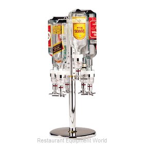 Paderno World Cuisine 44057-04 Drink Bar Mix Pourer Complete Unit