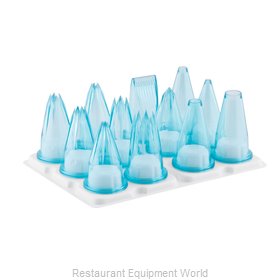 Paderno World Cuisine 47250-12 Cake Decorating Tube Tips