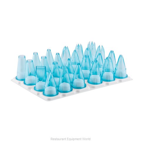 Paderno World Cuisine 47250-24 Cake Decorating Tube Tips