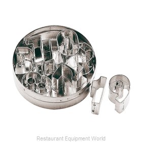 Paderno World Cuisine 47302-10 Dough/Cookie Cutter