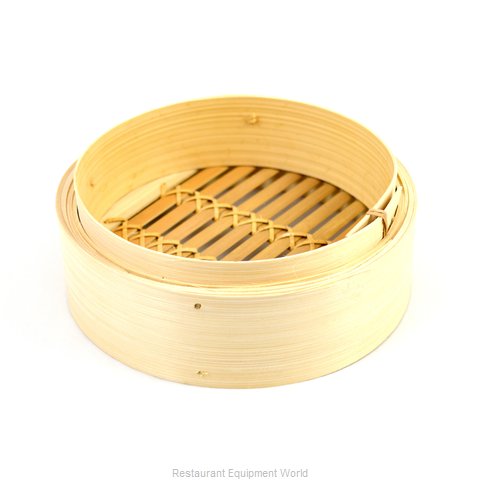 Paderno World Cuisine A4965633 Steamer Basket, Bamboo (Magnified)