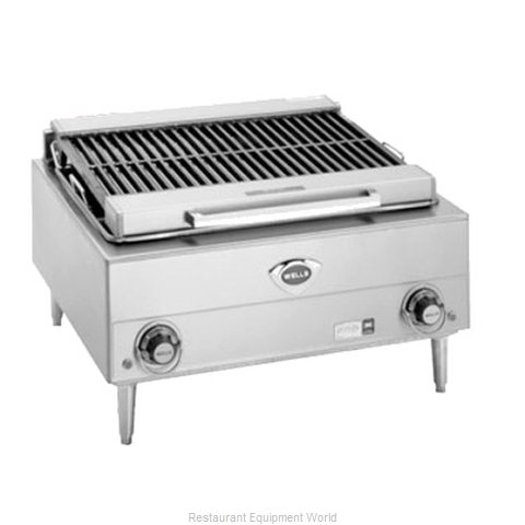 Wells B-40 Charbroiler, Electric, Countertop