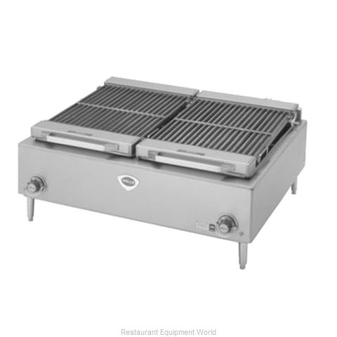 Wells B-50 Charbroiler, Electric, Countertop