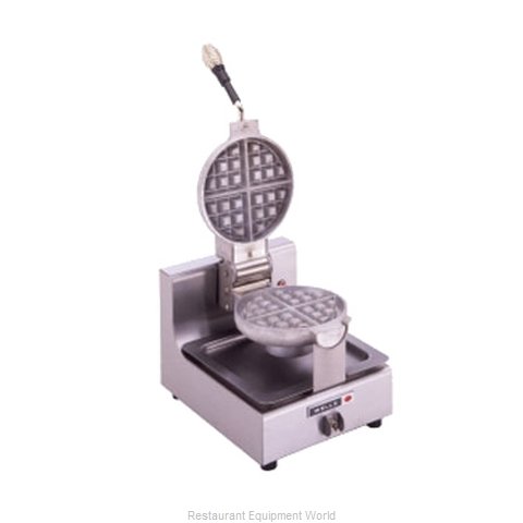 Wells BWB-1S Single Belgin Waffle Iron Baker