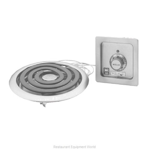 Wells H-336 Hotplate, Built-In, Electric