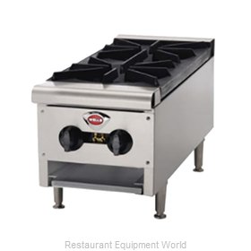 Wells HDHP-1230G Hotplate, Countertop, Gas